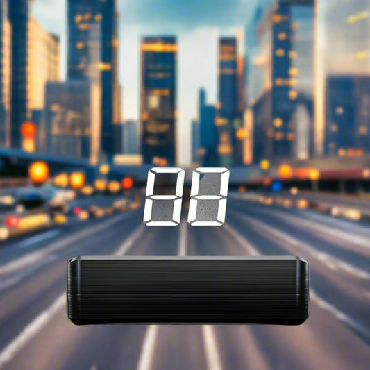 Car Speedometer HUD - Digital Head-Up Display Speed Meter for Vehicles and Trucks